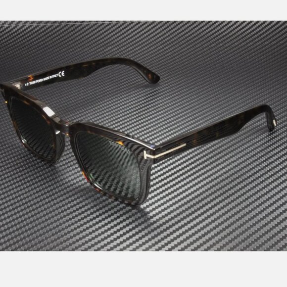 Tom Ford Dark Havana 50mm Men's Sunglasses